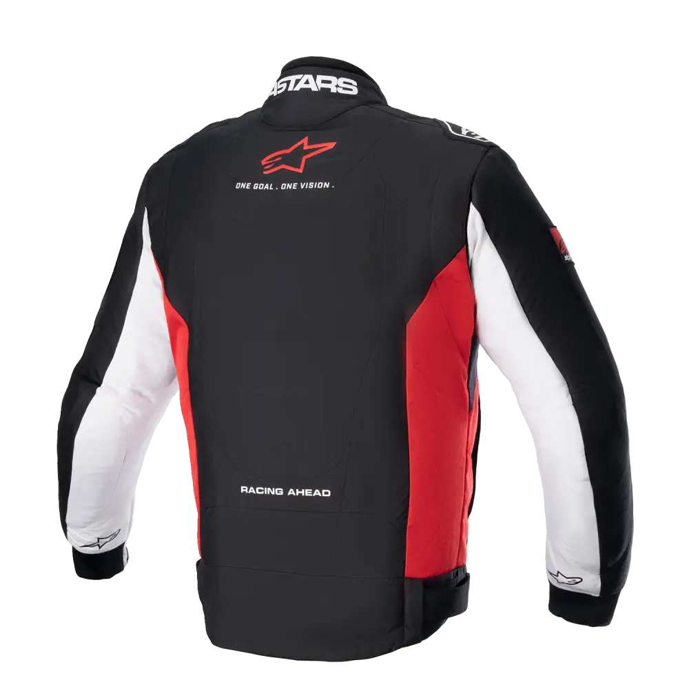 ALPINESTARS Monza Sport Jacket - Black/Bright Red/White - 3XL 3306723-1342-3X