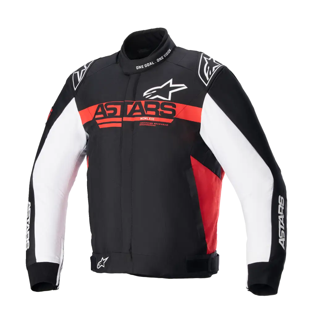 ALPINESTARS Monza Sport Jacket - Black/Bright Red/White - Large 3306723-1342-L