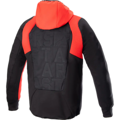 ALPINESTARS MSE Hybrid Hooded Jacket - Black/Red - Medium 4201824-1463-M
