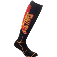 ALPINESTARS MX Pro Socks - Black/Yellow/Orange - Medium 4701520-1540-M