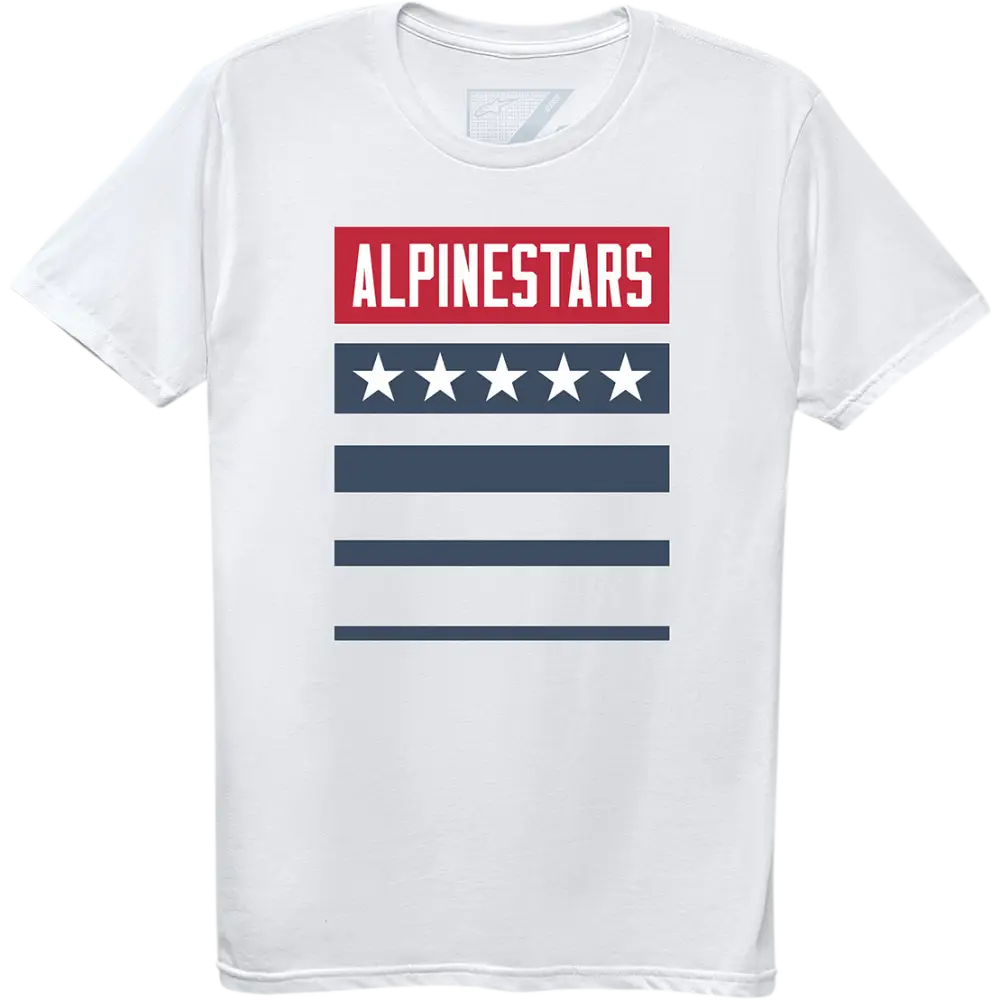 ALPINESTARS National T-Shirt - White - XL 12307210420XL