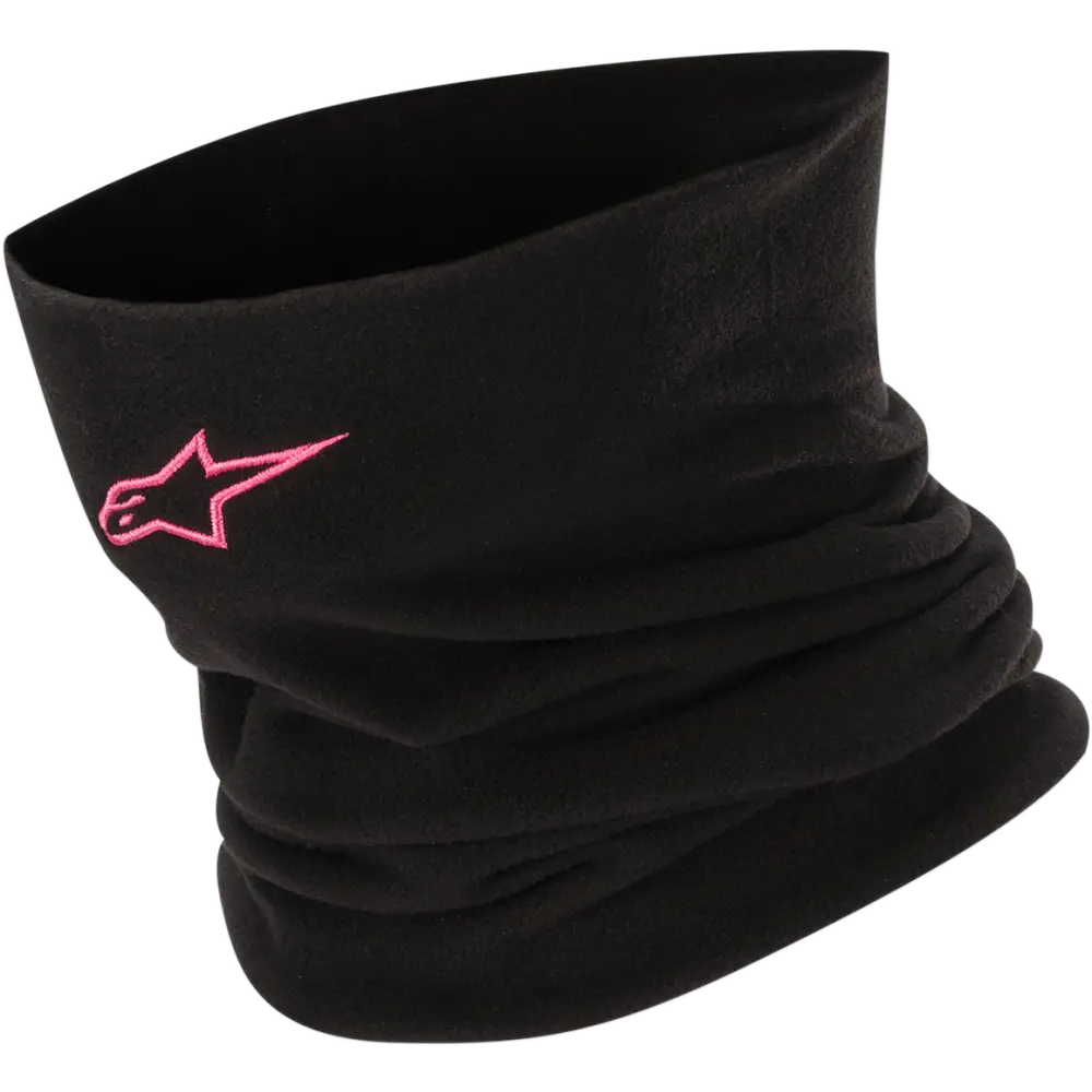 ALPINESTARS Neck Warmer - Black/Pink 4758614-1039