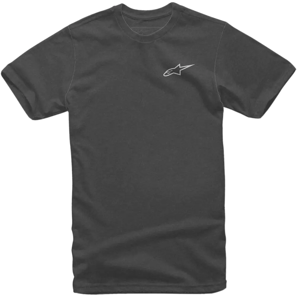 ALPINESTARS Neu Ageless T-Shirt - Heather Charcoal/White - Large 1018720121920L