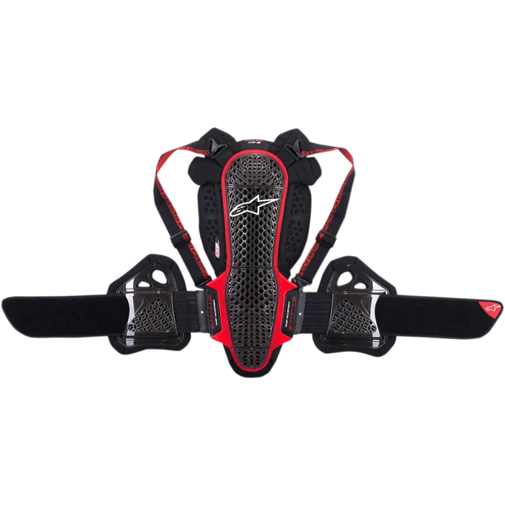 ALPINESTARS Nucleon KR-3 Back Protector - Black/Red - Medium 6504718-13-M