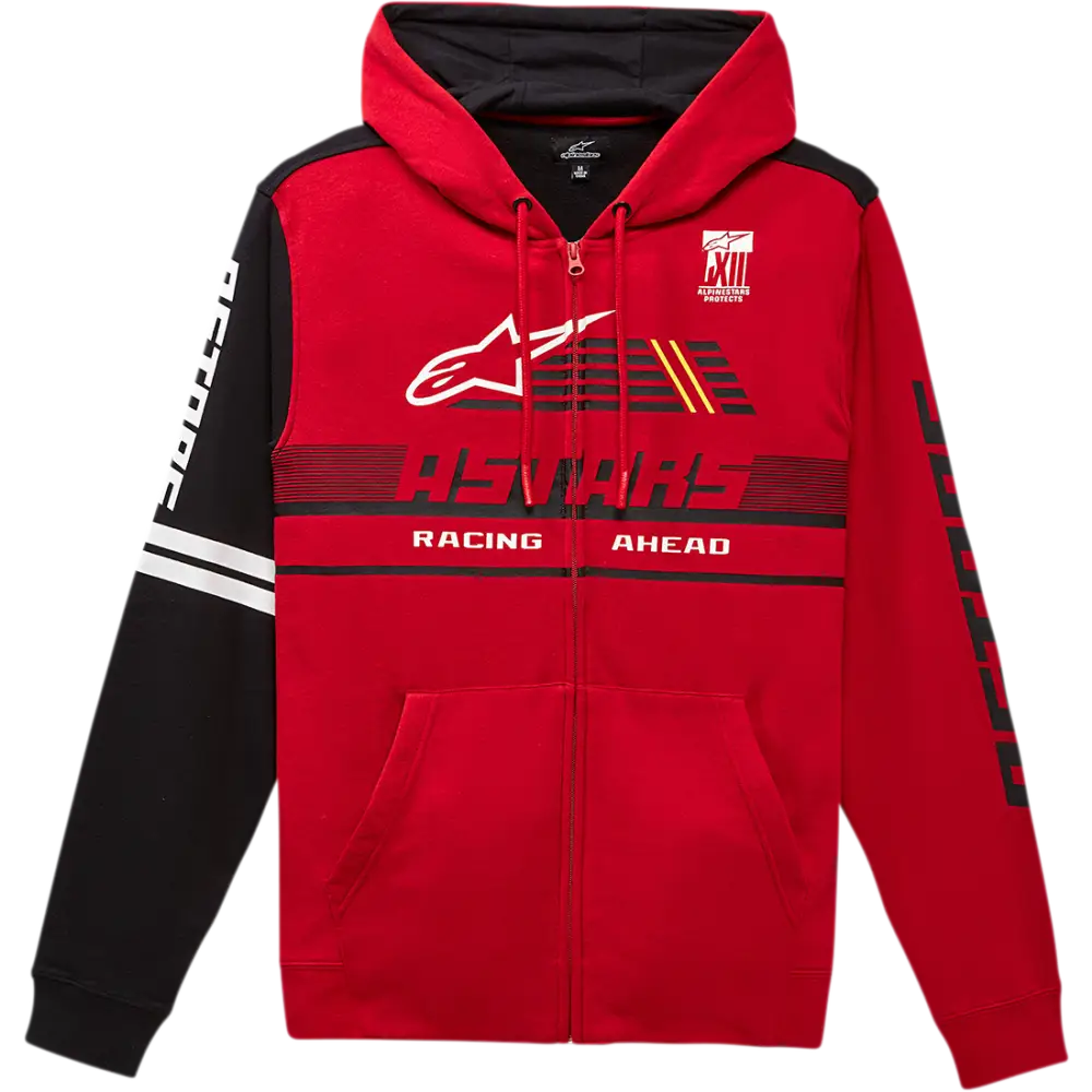 ALPINESTARS Overtake Hoodie - Red - Medium 12305317530M