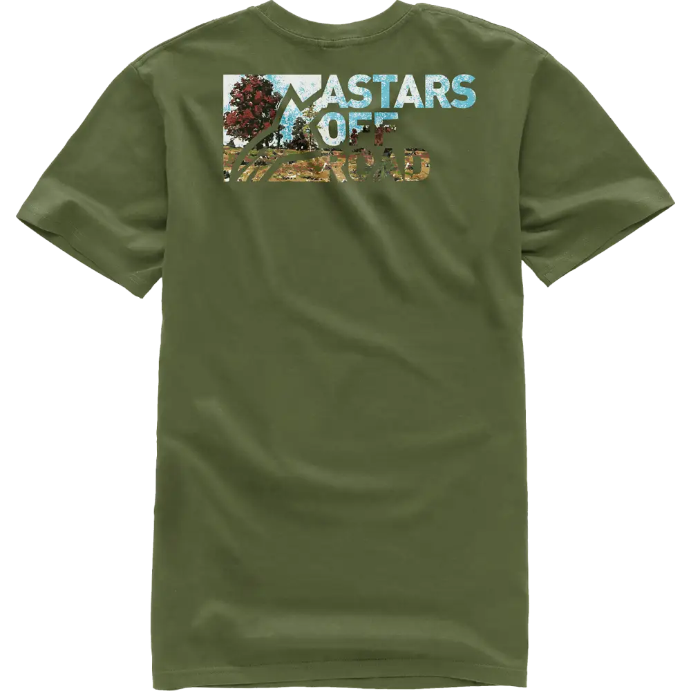 ALPINESTARS Painted T-Shirt - Military Green - 2XL 1232-722246902X