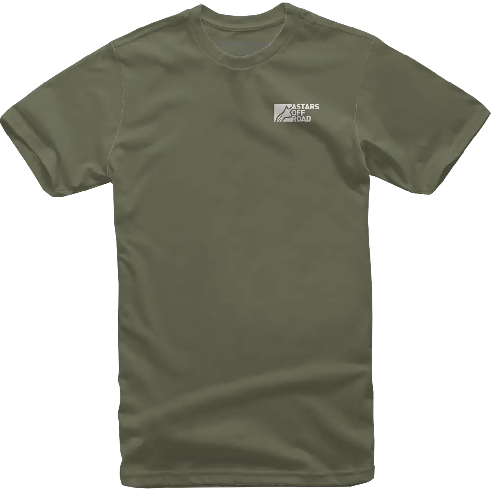 ALPINESTARS Painted T-Shirt - Military Green - Large 1232-72224-690L
