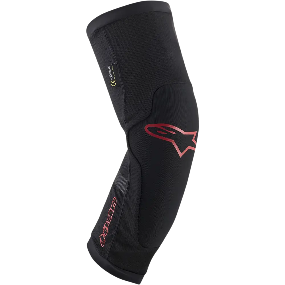 ALPINESTARS Paragon Plus Knee Protectors - Black/Red - Medium 1652419-13-MD