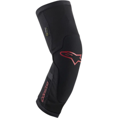ALPINESTARS Paragon Plus Knee Protectors - Black/Red - XL 1652419-13-XL
