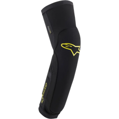 ALPINESTARS Paragon Plus Knee/Shin Guards - Black/Acid Yellow - Large 1652619-1047-LG