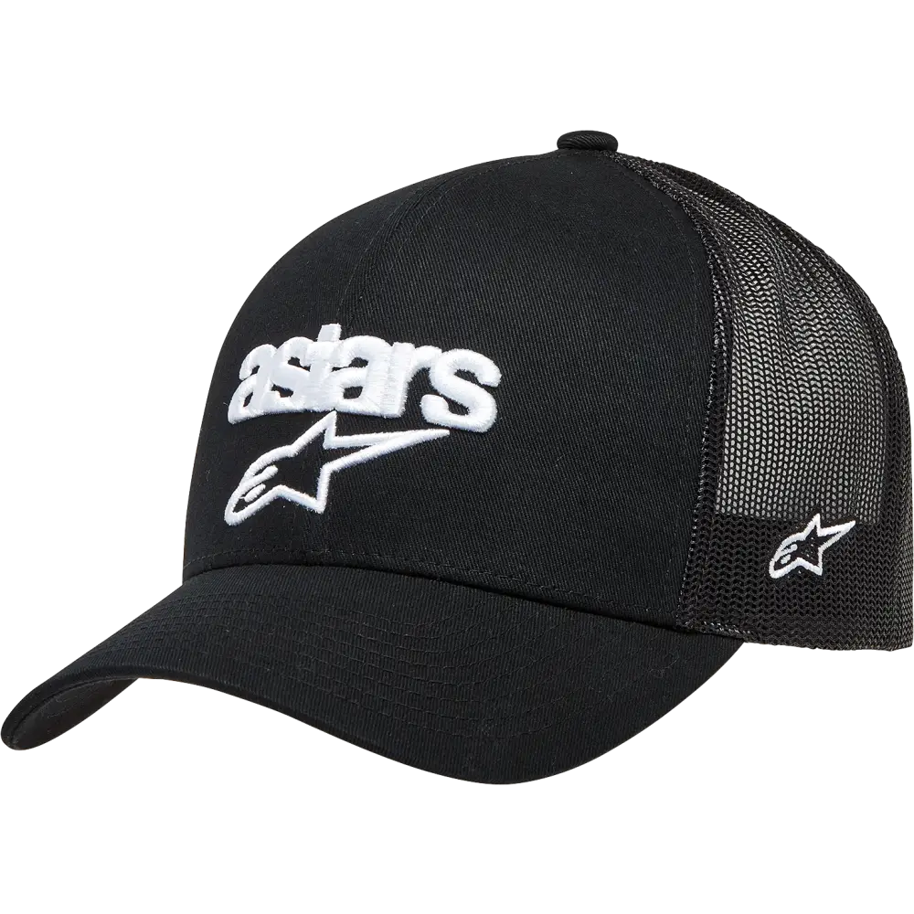 ALPINESTARS Pedigree Hat - Black/White - One Size 1232-81040-1020