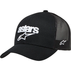 ALPINESTARS Pedigree Hat - Black/White - One Size 1232-81040-1020