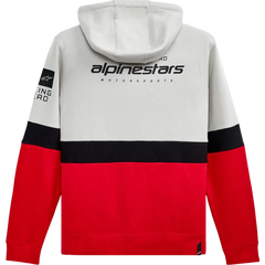 ALPINESTARS Position Zip Hoodie - Silver/Black/Red - Medium 1212-530221096M