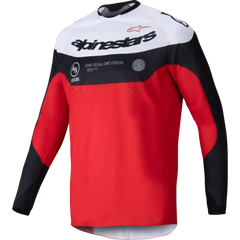 ALPINESTARS Pro-Dura Jersey - Black/Red/White - Large 3760125-1342-L