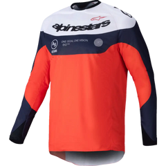 ALPINESTARS Pro-Dura Jersey - Navy/Orange/White - Medium 3760125-7162-M