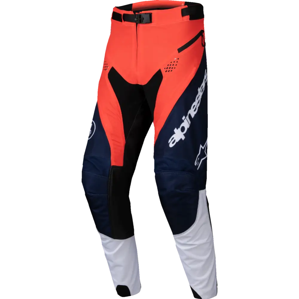 ALPINESTARS Pro-Dura Pants - Navy/Hot Orange/White - 32 3720125-7162-32