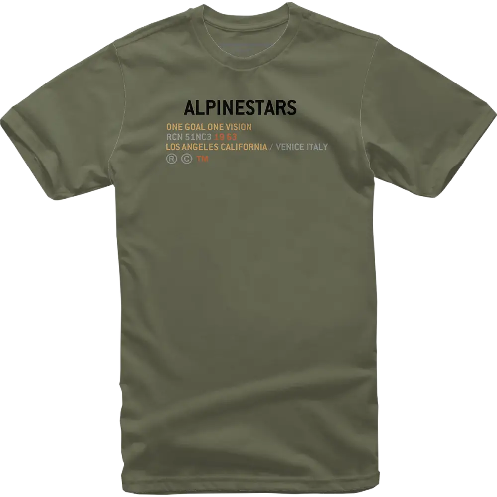 ALPINESTARS Quest T-Shirt - Military - Large 1212-72002690-L