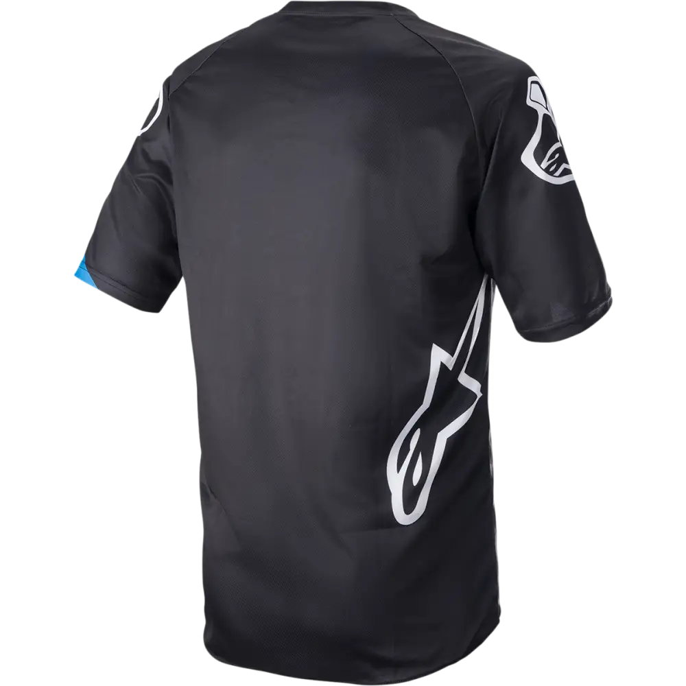 ALPINESTARS Racer V3 Short-Sleeve Jersey - Black/Bright Blue - Medium 1762922-1078-MD