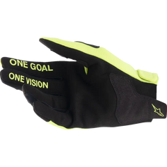 ALPINESTARS Radar Gloves - Fluo Yellow/Black - Small 3561824-551-S