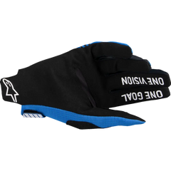 ALPINESTARS Radar Pro MX Gloves - Blue - Small 3560325-70-S