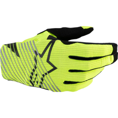 ALPINESTARS Radar Pro MX Gloves - Fluo Yellow - Large 3560325-55-L