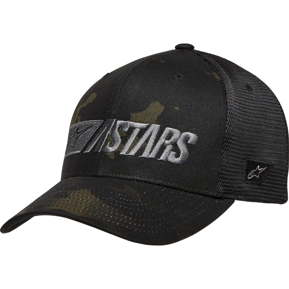 ALPINESTARS Reblaze Multicamo Hat - Military Black - One Size 1232-81020-10
