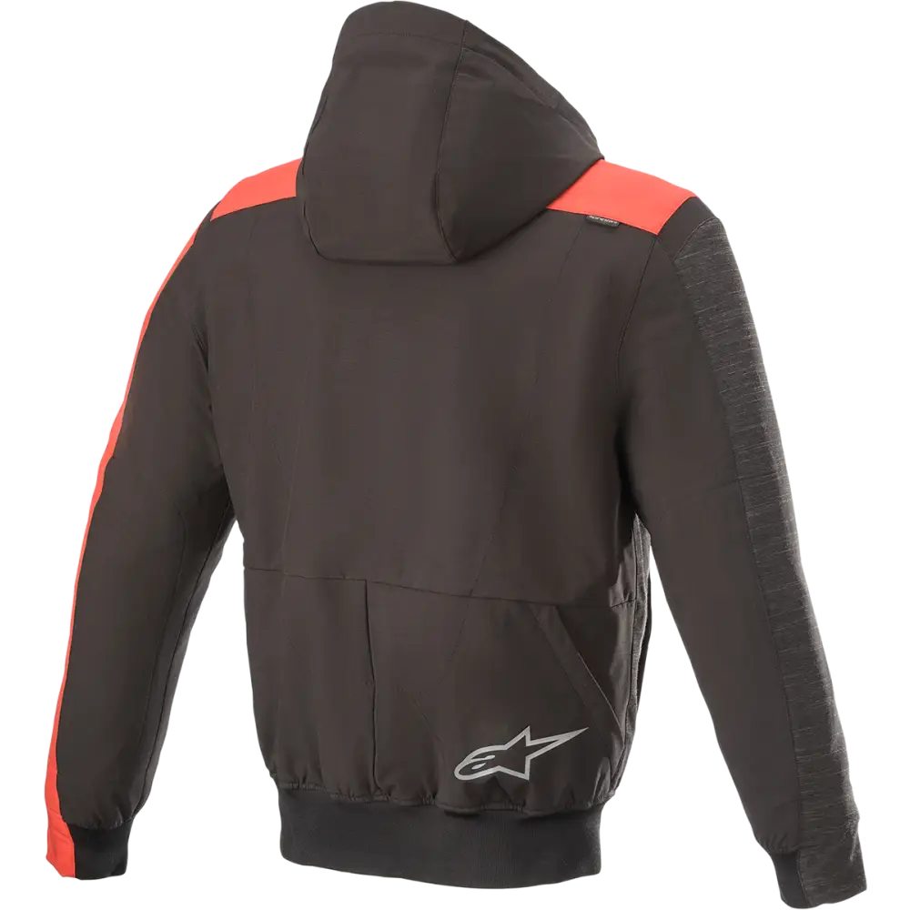 ALPINESTARS Rhod Windstopper Hoodie - Black/Gray/Red - 2XL 4200420-1123-2X