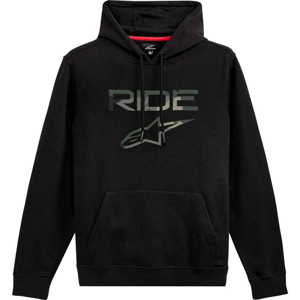 ALPINESTARS Ride 2.0 Camo Hoodie - Black - Large 1212-5190010-L