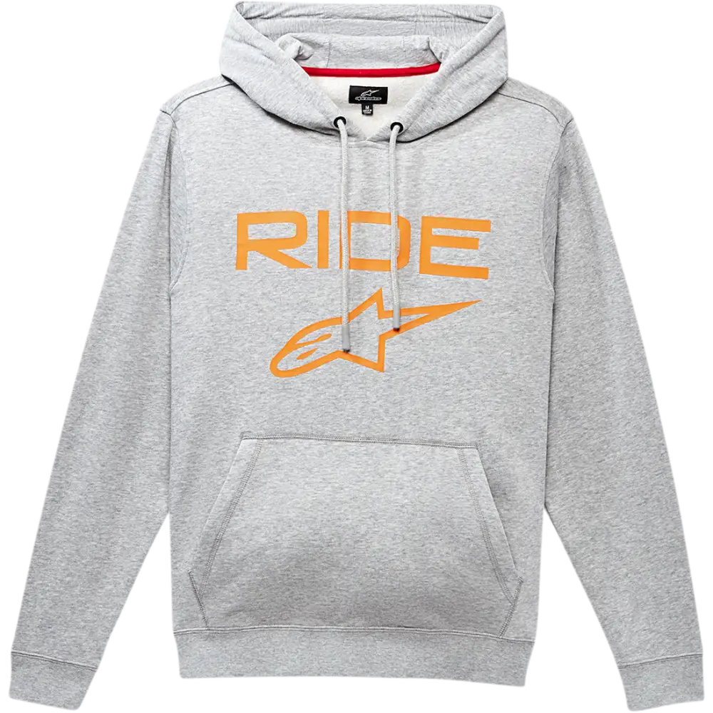 ALPINESTARS Ride 2.0 Hoodie - Gray/Orange - 2XL 11195100011412X