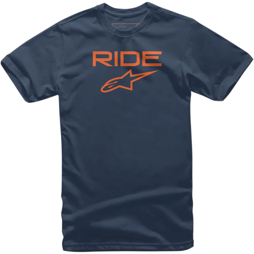 ALPINESTARS Ride 2.0 T-Shirt - Navy/Orange - Medium 103872000-7032M