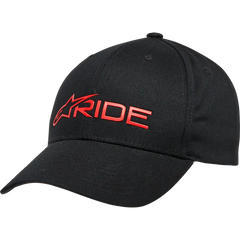 ALPINESTARS Ride 3.0 Hat - Black/Red - One Size 1232-81030-1030