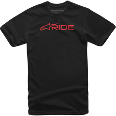 ALPINESTARS Ride 3.0 T-Shirt - Black/Red - 2XL 12327220010302X