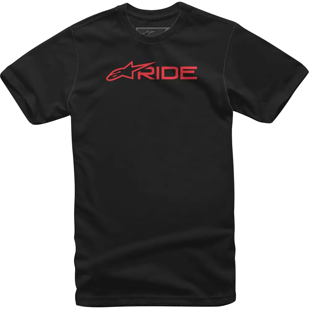 ALPINESTARS Ride 3.0 T-Shirt - Black/Red - Medium 1232-722001030M