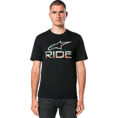 ALPINESTARS Ride 4.0 CSF T-Shirt - Camo Black - Large 1214-73114-10-L