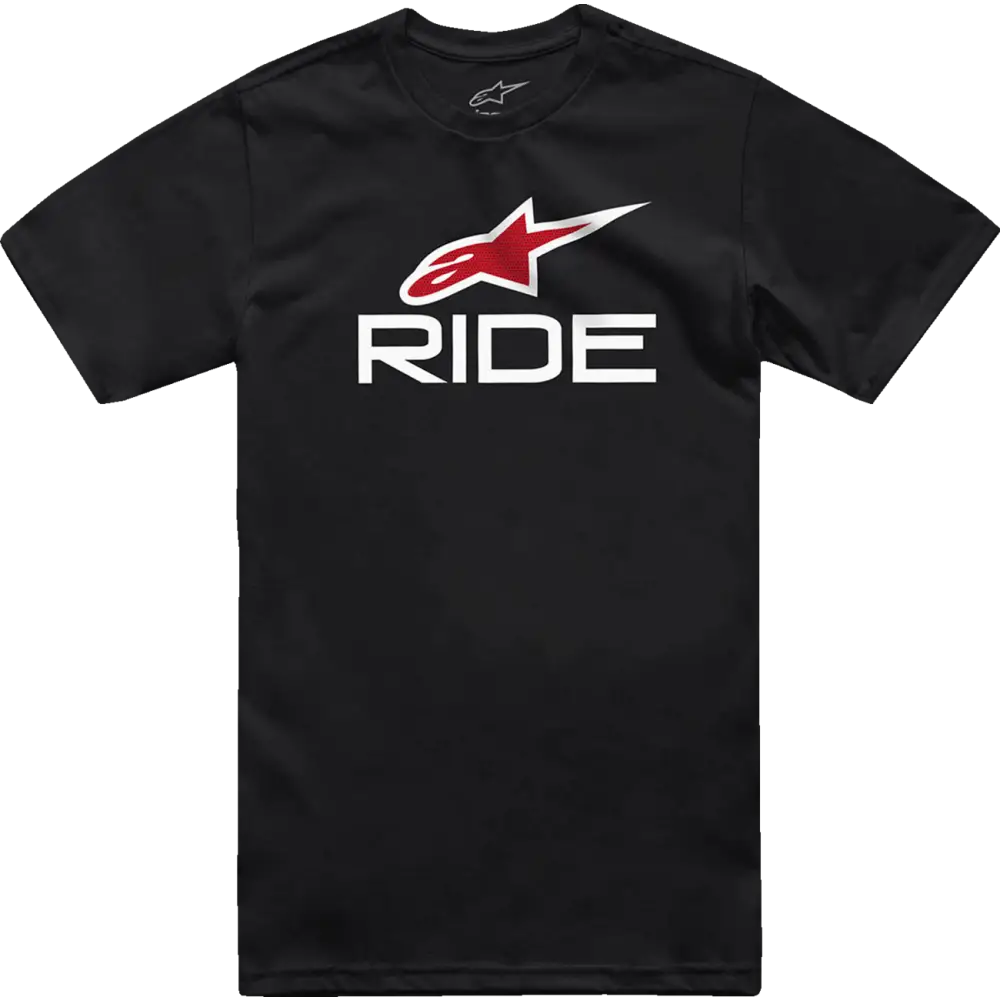 ALPINESTARS Ride 4.0 T-Shirt - Black/White/Red - 2XL 1214-73112-123-2XL