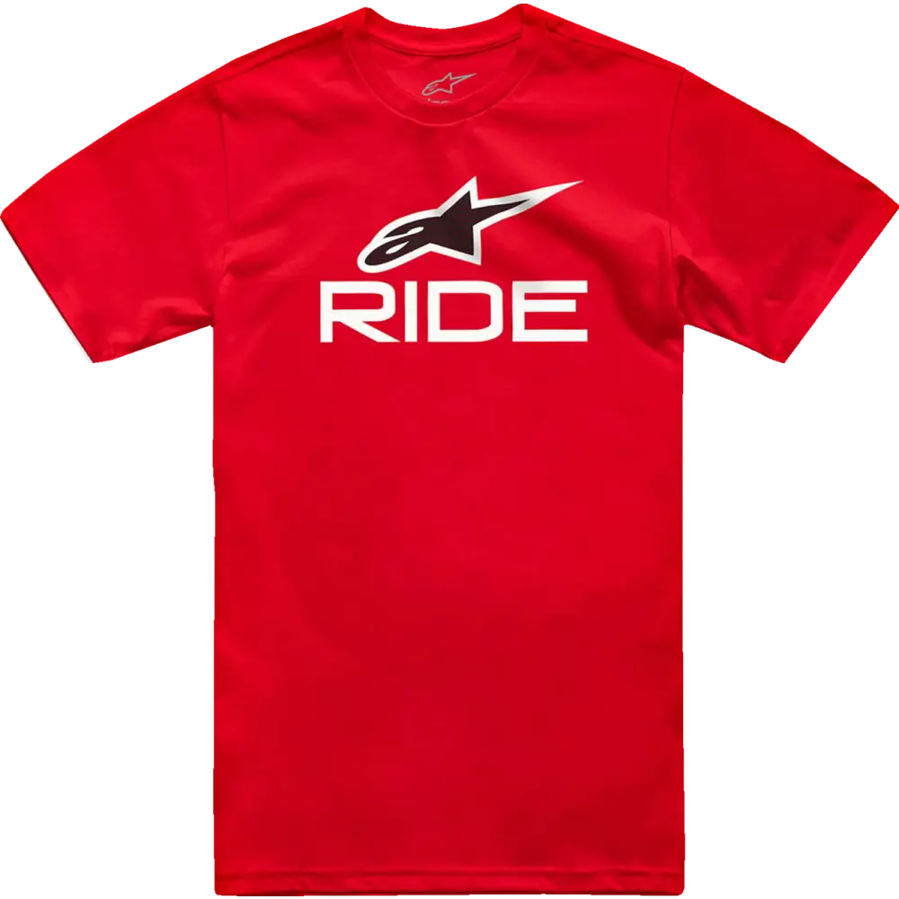 ALPINESTARS Ride 4.0 T-Shirt - Red/White/Black - 2XL 1214-73112-321-2XL