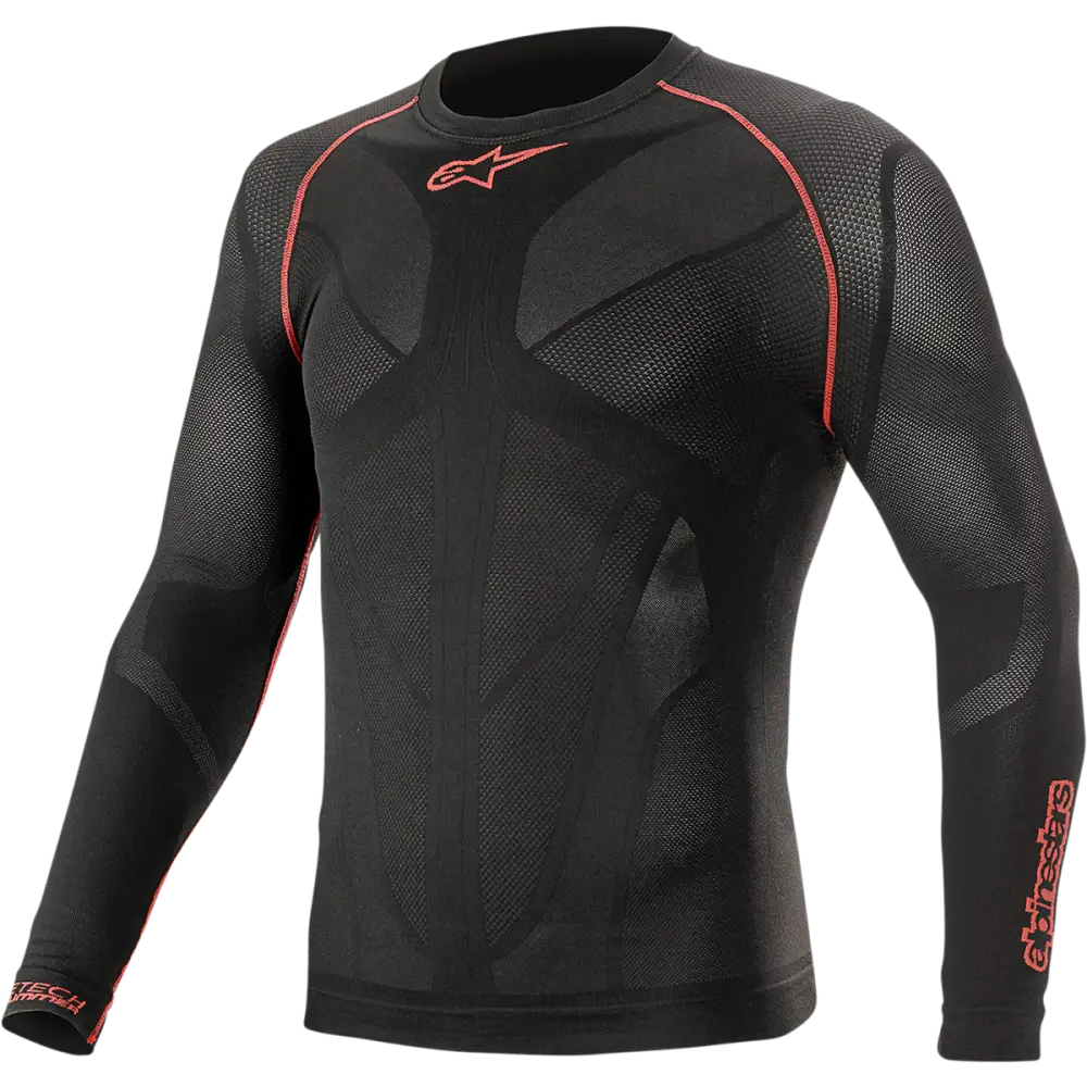ALPINESTARS Ride Tech v2 Summer Long Sleeve Underwear Top - Black - XL/2XL 4752521-13-XL/2