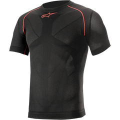 ALPINESTARS Ride Tech v2 Summer Short-Sleeve Underwear Top - Black - XS/S 4752721-13-XS/S