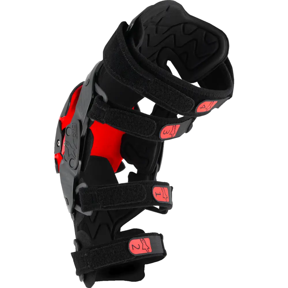 ALPINESTARS RK-1 Plasma Knee Braces - Black/Red - L/XL 6501725-13-LXL