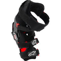 ALPINESTARS RK-7 Plasma Knee Braces - Black/Red - Large 6500825-13-L