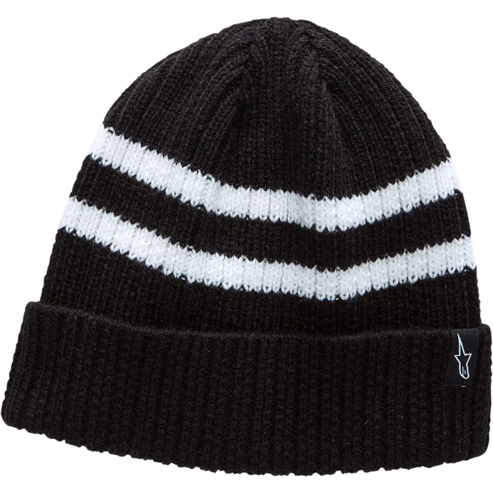 ALPINESTARS Roller Beanie - Black/White - One Size 1230-81505-1020
