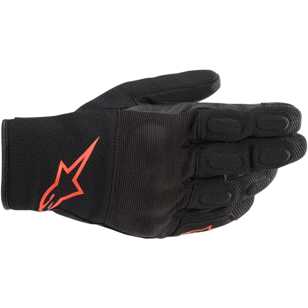 Alpinestars S-MAX Drystar Gloves - Black/Fluo Red / 2XL - Glove Group