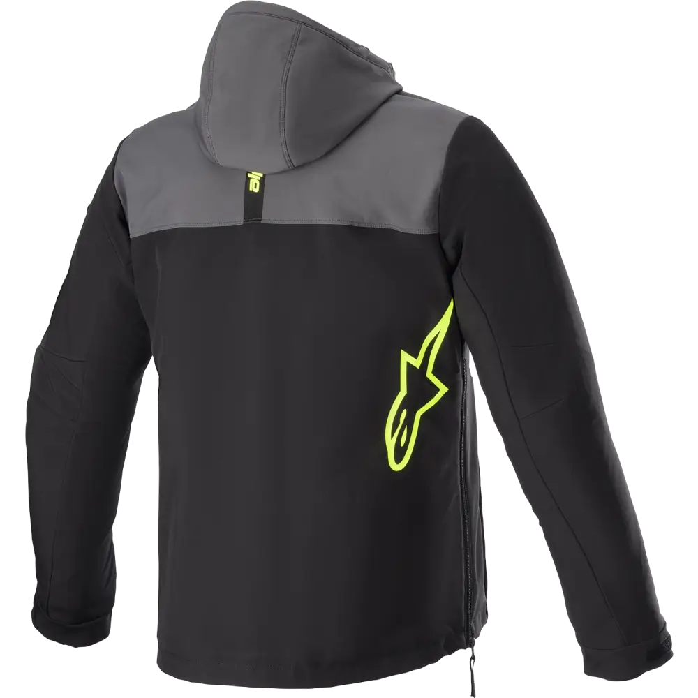ALPINESTARS Sherpa Jacket - Black/Gray/Yellow - 2XL 4208123-9151-2X