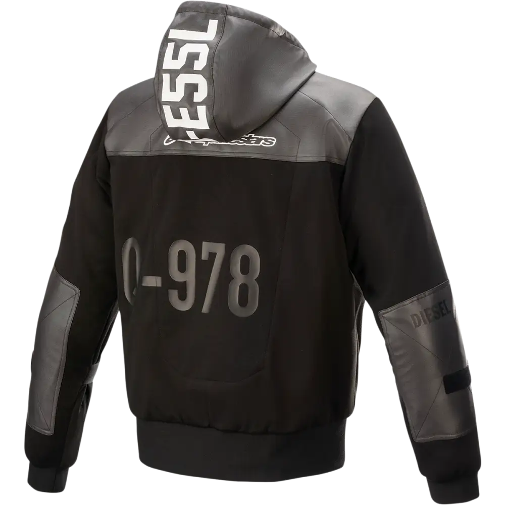 ALPINESTARS Shotaro Hoodie - Black - 2XL 4207421-10-2X