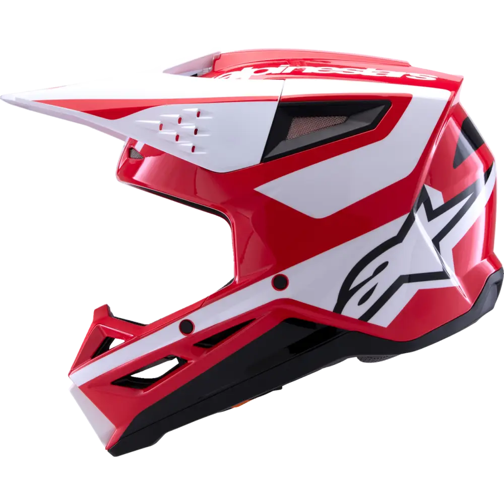 ALPINESTARS SM3 Helmet - Heat - Gloss Red/White/Black - 2XL 8301026-3126-XXL