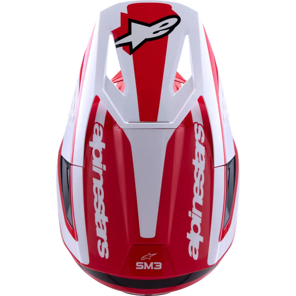 ALPINESTARS SM3 Helmet - Heat - Gloss Red/White/Black - Large 8301026-3126-L