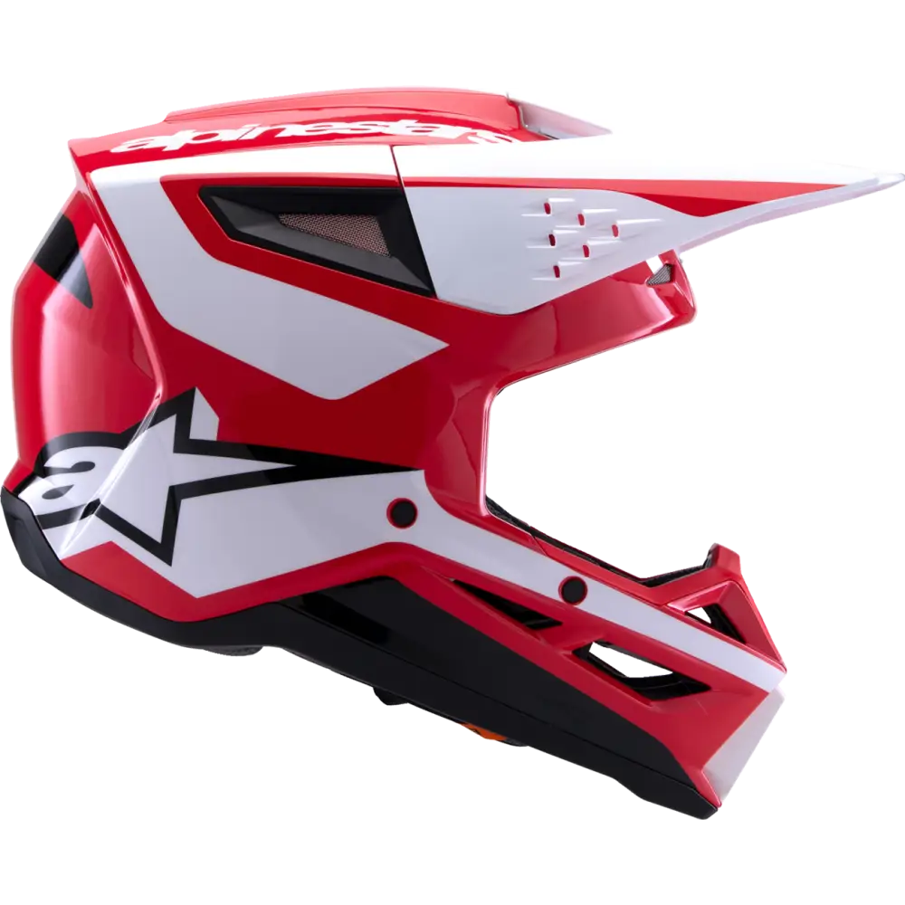 ALPINESTARS SM3 Helmet - Heat - Gloss Red/White/Black - Medium 8301026-3126-M