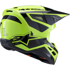 ALPINESTARS SM3 Helmet - Heat - Gloss Yellow Fluo/Black - Medium 8301026-5011-M