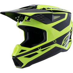 ALPINESTARS SM3 Helmet - Heat - Gloss Yellow Fluo/Black - Medium 8301026-5011-M