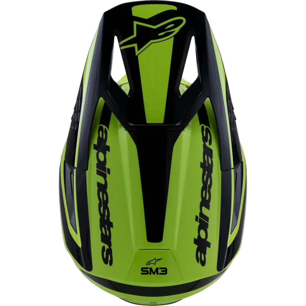 ALPINESTARS SM3 Helmet - Heat - Gloss Yellow Fluo/Black - XL 8301026-5011-XL